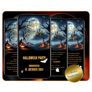 Einladung zur Halloween Party