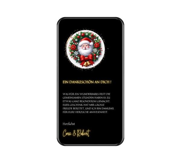 Einladung Weihnachtsfeier per WhatsApp