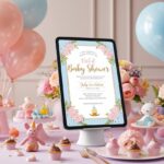 Einladungskarten für Babyparty